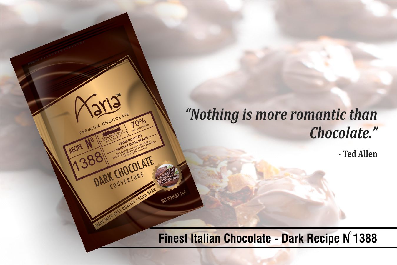 dark chocolate st domingo header by aariafoods