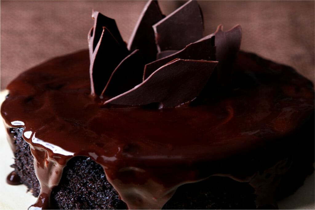 RICH DARK CHOCOLATE MOIST CAKE recip by aariafoods