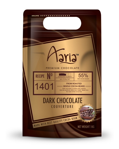dark chocolate couvertures 1401