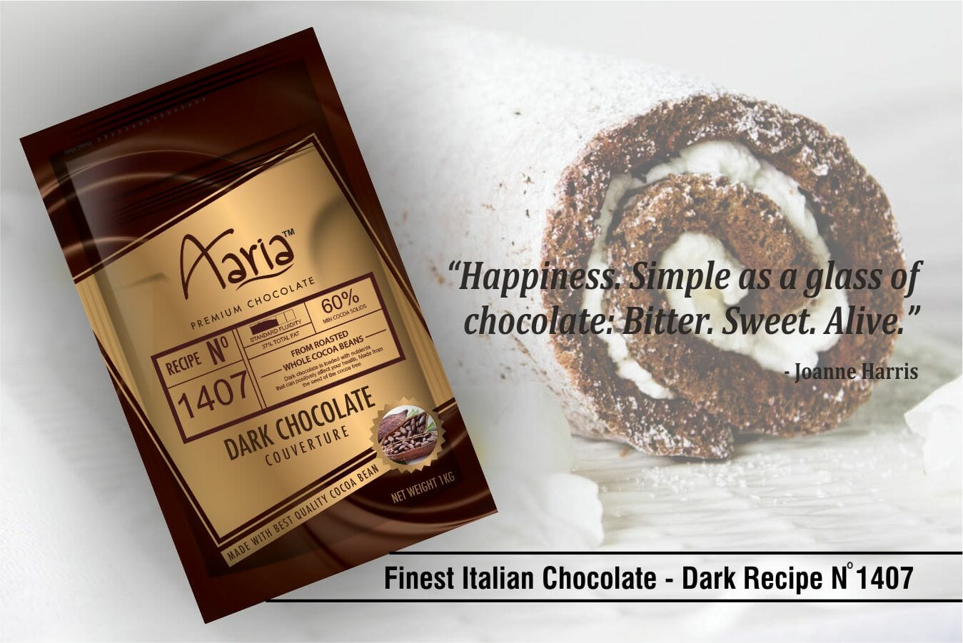dark chcolates couvertures header by aariafoods