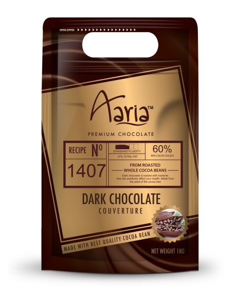 dark chocolate couvertures 1407