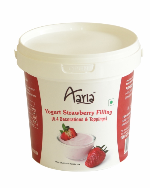 STRAWBERRY YOGURT FILLING by aariafoods